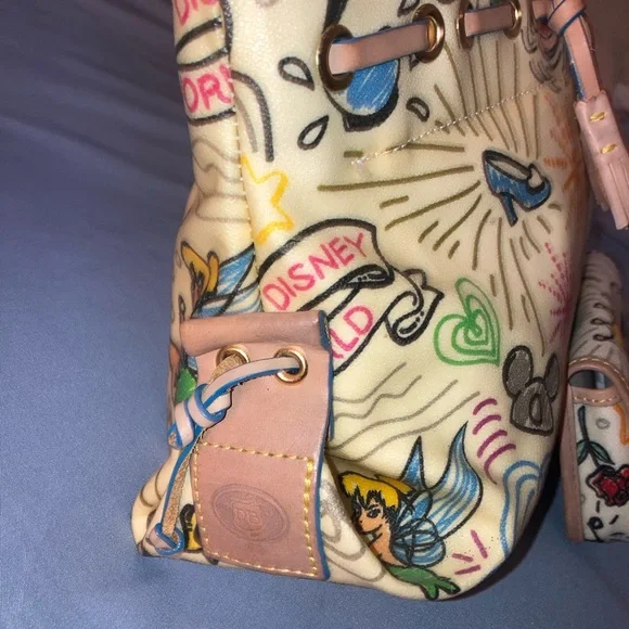 Dooney & Bourke Colorful Disney Satchel Set RARE - Picture 4 of 10